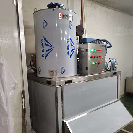 3噸片冰機不銹鋼款交付福建某食品廠